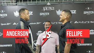 BJJ STARS 13  ANDERSON MUNIS X FELLIPE ANDREW [upl. by Gathers]