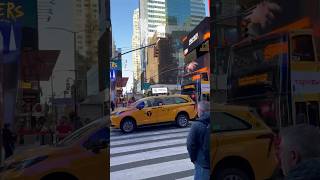 New York City Times Square travel shorts walking [upl. by Eciralc]