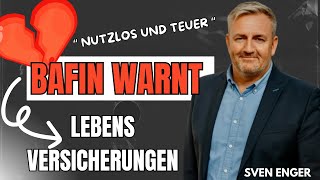 Dicke Watsche BAFIN mahnt Versicherungen  Kein Kundennutzen und zu teuer [upl. by Sanderson]