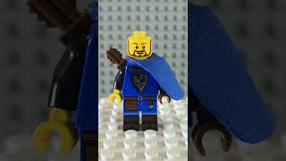 Customizing the CMF Falconer into a Black Falcon Archer legocastle shorts [upl. by Broddy]