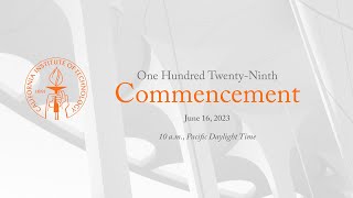 Caltechs 129th Commencement Ceremony [upl. by Arhsub]