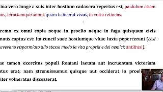 DE CONIURATIONE CATILINAE LXI SALLUSTIO La disfatta di Catilina [upl. by Eniamej]