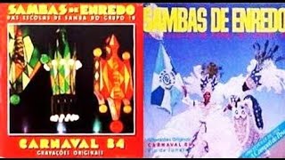 GRANDES SAMBAS DE ENREDO SÉRIE A CARNAVAL RIO 1984  1986 [upl. by Nal]