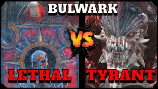 Bulwark Class vs Hive Tyrant on Lethal Difficulty – Space Marine 2 Solo Challenge [upl. by Trebmal]