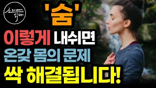 인생을 바꾸는 놀라운 호흡의 힘  이렇게 숨 쉬세요 온갖 몸의 문제 싹 사라집니다  호흡력 높이는 법  호흡의 힘  책읽어주는여자 SODAs 건강 오디오북 [upl. by Netsruk800]