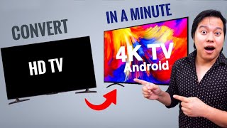 Convert Your HD TV into 4K Smart TV within a Minute 😍🤘ft Airtel Xstream Box [upl. by Ahsenac]