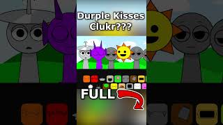 Incredibox Sprunki Sinner Edition  All Reactions for Durple Kisses Clukr [upl. by Magner]