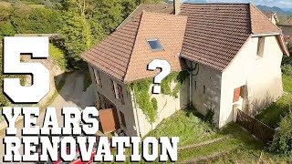 BILAN 5 ANS DE RÉNOVATION  LA SUITE  La Grange en Rénovation [upl. by Nicholson]