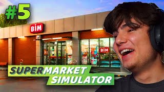 BİME RAKİP YOK   Supermarket Simulator 5 [upl. by Eigger]