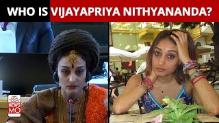 Meet Nithayanandas Disciple Vijayapriya Who Represented United States of Kailasa at the UN [upl. by Nur169]