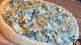 How to make Hot Spinach amp Artichoke dip [upl. by Kopaz]