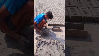 brick construction shortvideo brickmaking meat funny comedy brickmanufacturing [upl. by Benny844]