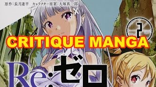 Critique Manga de ReZero [upl. by Elkin972]