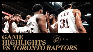 Cavs vs Raptors  Game Highlights  11242024 [upl. by Fleece234]