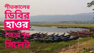 শীতকালের ডিবির হাওর জৈন্তাপুর সিলেট।। Dibir Haor at Jointapur Sylhet Bangladesh 🇧🇩 [upl. by Nivaj187]