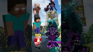 Notch and Herobrine and technoblade vs mutant mobs and entities [upl. by Melisse]