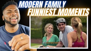 🇬🇧BRIT Reacts To MODERN FAMILY FUNNIEST MOMENTS [upl. by Prendergast]