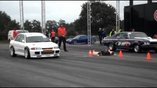 22072011 Gofastbuick new streettire record 1215 ET on Hercules HP4000 27560x15 tires [upl. by Aihsoek]