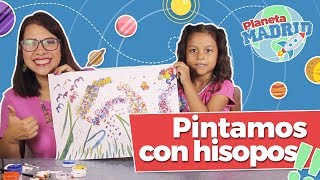 Hoy pintamos con hisopos  manualidad para niños  Planeta Madrid [upl. by Ephrem649]