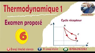 Examen proposé 6 thermodynamique 1 [upl. by Ahcsatan]