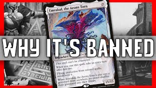 Why is Emrakul Banned in Commander  Magic the Gathering shorts [upl. by Emmeline]