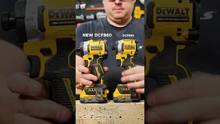 FIRST LOOK👀 Dewalt DCF860  3 Speed PREMIUM Impact Driver  Side by side with the DCF850 dewalt [upl. by Ravert]