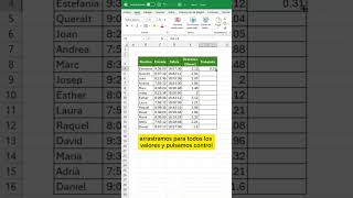 🧮Restar horas en tablas de Excel exceltips exceltutorial excel tutorial consejos tips trucos [upl. by Laehcim]