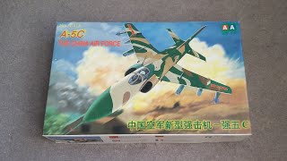 Nanchang Q5A5C Fantan 148 Model Kit Review [upl. by Brittany]