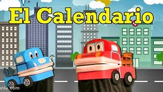 El Calendario  Video educativo para niños en español  Barney El Camión [upl. by Ateloiv601]