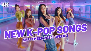 NEW KPOP SONGS  SEPTEMBER 2023 WEEK 3 [upl. by Leoj374]