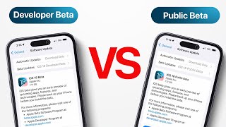 iOS 18 Dev Beta VS iOS 18 Public Beta  What’s The Difference￼ [upl. by Leohcin]