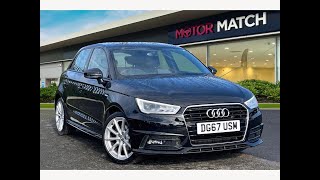 Used Audi A1 14 TFSI S line Sportback  Motor Match Chester [upl. by Rennug]