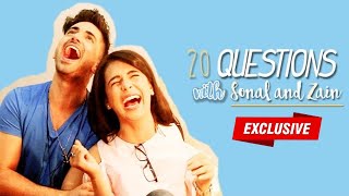 EXCLUSIVE 20 Questions With Sonal Vengurlekar amp Zain Imam  Yeh Vaada Raha [upl. by Christiana]