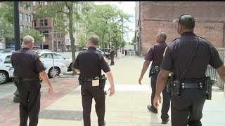 Youngstown police targeting loiterers panhandlers downtown [upl. by Anavas]