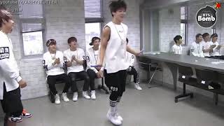 ENG SUB Vs Pants Keep Falling Down BTS Jumping Rope Challenge [upl. by Demp]