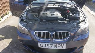 Bmw e61 535d LCI engine sound [upl. by Eyatnod473]