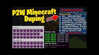 MINECRAFT P2W DUPE NETHERITE DUPE [upl. by Jaimie]