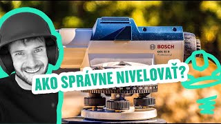 BOSCH GOL 32 D  Nivelačný prístroj  inštruktážne video  návod [upl. by Llenoj948]