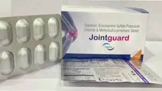 Jointguard Tablets Diacerein Glucosamine Sultate Potassium Chloride amp Methylsulfonylmethane Tablets [upl. by Ahsocin960]