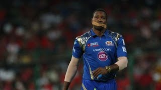 Kieron Pollard Puts Tape on his mouth  Unbelievable Moment in Cricket History [upl. by Arahsat383]