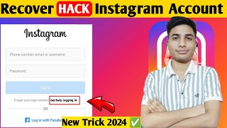 Recover a Hacked Instagram Account FAST 2024 This really works [upl. by Kyrstin]