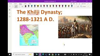 India under Muslim rule   The Khilji Dynasty 12881321 A D   81 kilgidynasty upsc hyistory [upl. by Doggett]