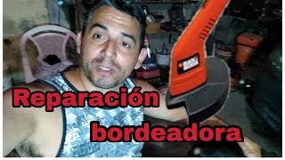 Reparacion de bordeadora Black and Decker Carbones  Dejo de hacer videos [upl. by Anid]