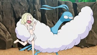 Altaria jumps into the hot springs with Lillie Dub [upl. by Dorris]