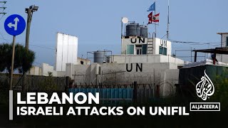 UNIFIL says Israeli military forced entry at base in southern Lebanon [upl. by Laon10]