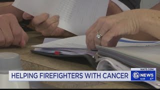 Helping firefighters with cancer [upl. by Ahsaek607]