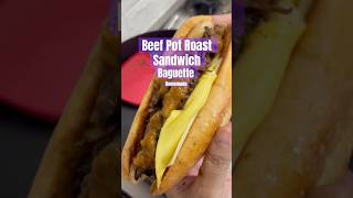 I never buy bread again  Beef pot roast sandwich breadrecipes crispbread cooking beef [upl. by Henderson]