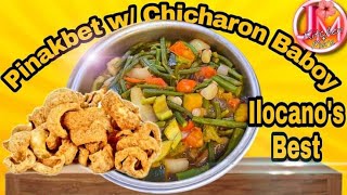 Pinakbet with Chicharon Baboy  Ilocano Style [upl. by Quince]