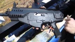 Beretta ARX160 22 cal Tactical Pistol at SHOT Show 2013 [upl. by Ayerhs]