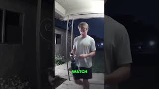 Scary Doorbell Footage Terrifying Figure Seen On Camera scary scarystories horror shorts [upl. by Lucy304]